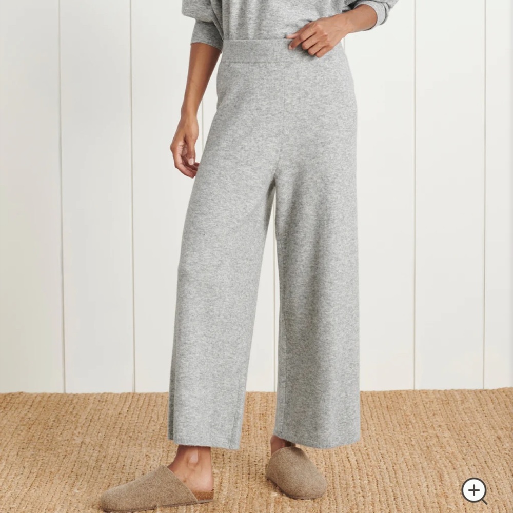 Jenni Kayne Gray Wide Leg Pants